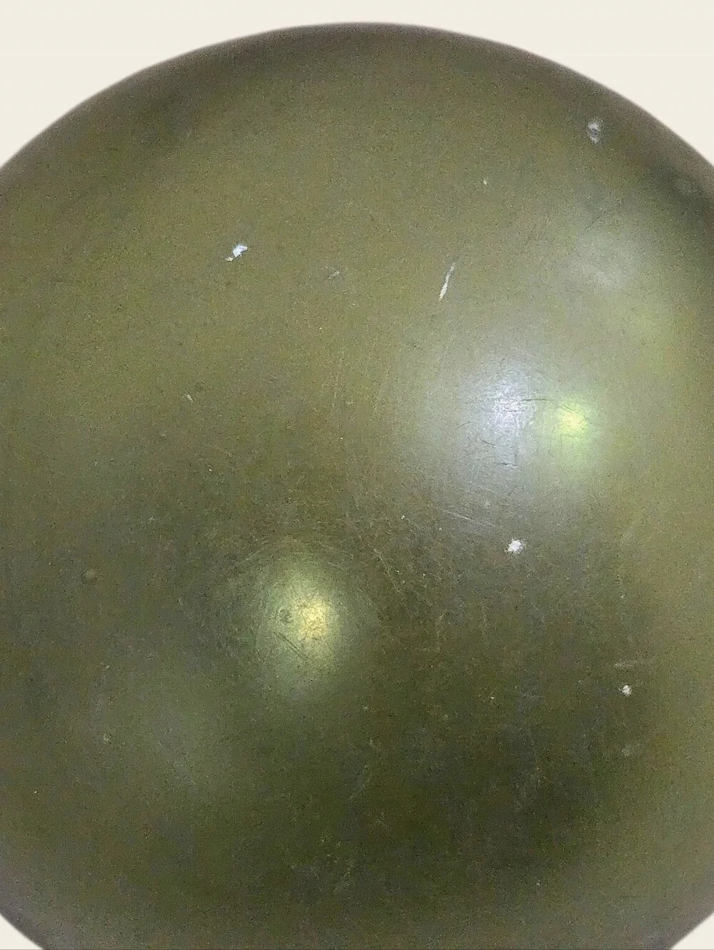 Antique Japanese Glass Fishing Float Hokuyo Kita Mark 4